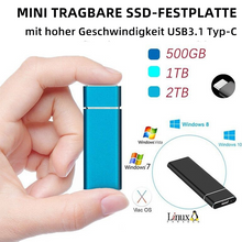 Laden Sie das Bild in den Galerie-Viewer, Externe Ultra-Speed-SSD-Festplatte