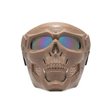 Laden Sie das Bild in den Galerie-Viewer, 💀Totenkopf Horror Helmmaske💀