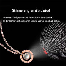 Laden Sie das Bild in den Galerie-Viewer, Bequee 100s &quot;ICH LIEBE DICH&quot; Halskette