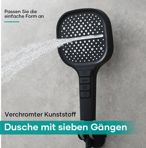 Quadratische Handbrause