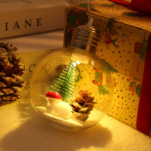 Christbaumschmuck Leuchtkugeln