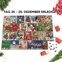 Laden Sie das Bild in den Galerie-Viewer, 🎄Weihnachts-Adventskalender-Puzzle 1000teilig🎅