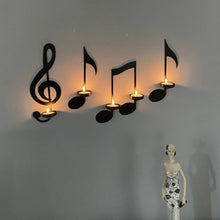 Laden Sie das Bild in den Galerie-Viewer, 🔥Kerzenleuchter mit Musiknoten💡