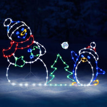 Laden Sie das Bild in den Galerie-Viewer, Das spielerische animierte Schneeball Licht