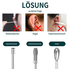 Laden Sie das Bild in den Galerie-Viewer, Ohrpickwerkzeug-Set aus Edelstahl