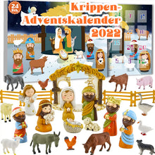 Laden Sie das Bild in den Galerie-Viewer, 🎁24 Tage Weihnachtskrippe Set🎁