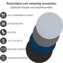 Laden Sie das Bild in den Galerie-Viewer, Mehrzweck-Mikrowellenmatte aus Silikon