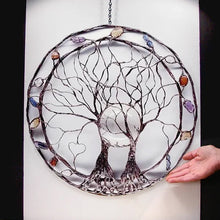 Laden Sie das Bild in den Galerie-Viewer, 🌳Kreis des Lebens – Wandkunst aus Metallbaum🌳