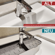 Laden Sie das Bild in den Galerie-Viewer, Silikon Wasserhahn Griff Tropffänger Ablage