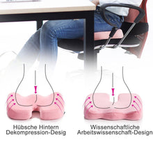 Laden Sie das Bild in den Galerie-Viewer, Aus den Speicherschwamm hergestellte  Stuhlkissen für das Auto