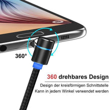 Laden Sie das Bild in den Galerie-Viewer, Bequee 3 in 1 magnetisches Ladekabel für Lightning, Micro und Type C, 2m