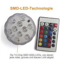 Laden Sie das Bild in den Galerie-Viewer, Wasserdichte Tauchlampe mit Fernbedienung