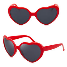 Laden Sie das Bild in den Galerie-Viewer, Große übergroße herzförmige Sonnenbrille für Frauen