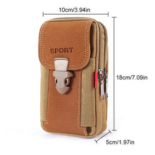 Laden Sie das Bild in den Galerie-Viewer, Multifunktionale Gürtel-Handytasche für Herren