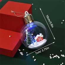 Laden Sie das Bild in den Galerie-Viewer, Christbaumschmuck Leuchtkugeln