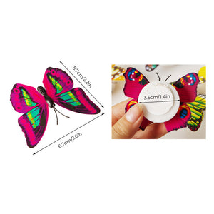 🦋Leuchtender Schmetterling Wandaufkleber
