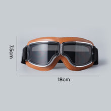 Laden Sie das Bild in den Galerie-Viewer, Vintage-Motorradbrille