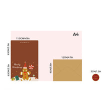 Laden Sie das Bild in den Galerie-Viewer, Vergoldete Weihnachtskarten