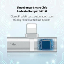 Laden Sie das Bild in den Galerie-Viewer, 4 in 1 Kopfhörer Blitzadapter für iPhone