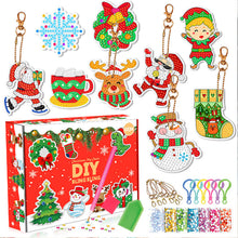 Laden Sie das Bild in den Galerie-Viewer, Weihnachten Diamant Gemälde Aufkleber Kit