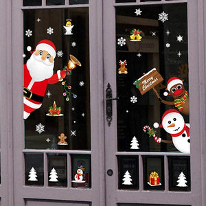 🤶Weihnachten Fenster Aufkleber🤶