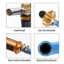 Laden Sie das Bild in den Galerie-Viewer, 🔥Professioneller Gas Schweißbrenner mit Schlauch