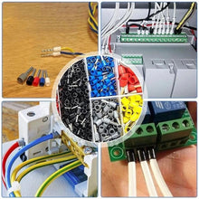 Laden Sie das Bild in den Galerie-Viewer, Hochwertiges Ferrule Crimpwerkzeug-Kit