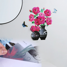 Laden Sie das Bild in den Galerie-Viewer, 3D Stereo Vase Wandaufkleber
