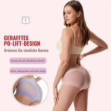 Laden Sie das Bild in den Galerie-Viewer, Nahtloser formender Slip aus Eisseide mit hoher Taille