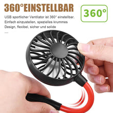 Laden Sie das Bild in den Galerie-Viewer, Tragbarer zwei- Köpfe Ventilator