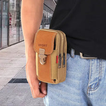 Laden Sie das Bild in den Galerie-Viewer, Multifunktionale Gürtel-Handytasche für Herren