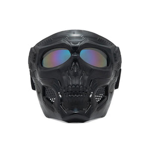 💀Totenkopf Horror Helmmaske💀