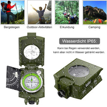Laden Sie das Bild in den Galerie-Viewer, Multifunktionaler Kompass mit Flip-Flop-Funktion