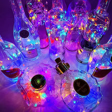 Laden Sie das Bild in den Galerie-Viewer, LED-Weinflaschenlichter Kork Nachtlicht DIY Decor Lift - Stück
