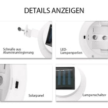 Laden Sie das Bild in den Galerie-Viewer, Solarbetriebene Dachrinnenlichter