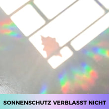 Laden Sie das Bild in den Galerie-Viewer, 🌈PVC Bunte Adsorptionsregenbogenglasfensteraufkleber, 6 pcs🪐