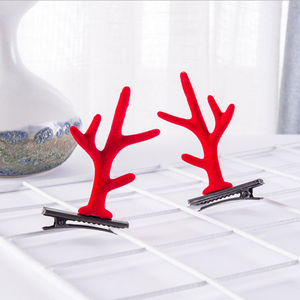 🎅Weihnachten Geweih Plüsch Haarnadeln