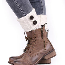 Laden Sie das Bild in den Galerie-Viewer, 🎁Wärmer Geschenk🎅Stricksocken für Stiefel