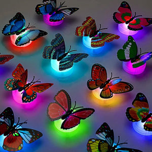 🦋Leuchtender Schmetterling Wandaufkleber