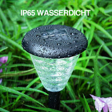 Laden Sie das Bild in den Galerie-Viewer, Wasserdichte Solar-Rasenlampen(2 Stück)