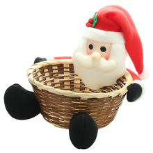 Laden Sie das Bild in den Galerie-Viewer, Weihnachten Süßigkeiten Geflochtener Korb