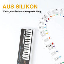 Laden Sie das Bild in den Galerie-Viewer, 🎁Abnehmbare Klaviertastatur Notenetiketten