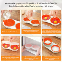 Laden Sie das Bild in den Galerie-Viewer, 🥚Tragbarer Eierkocher für die Mikrowelle🥚