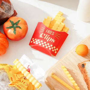 Lustige magnetische Pommes-Frites Lebensmittel Verschlussclip🍟