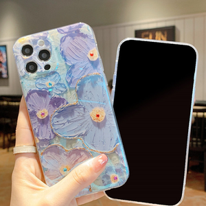 Hülle für iPhone Bunte Ölmalerei Exquisite Handyhülle