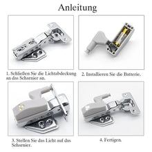 Laden Sie das Bild in den Galerie-Viewer, Bequee Super Hell LED Scharnierlicht(10 Stück)