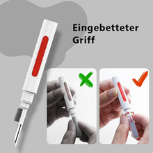 Laden Sie das Bild in den Galerie-Viewer, 🌲5 in 1 Reinigung Softbürste für Computertastatur &amp; Kopfhörer
