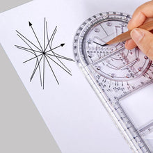 Laden Sie das Bild in den Galerie-Viewer, Multifunktionales Mathematisches Lineal