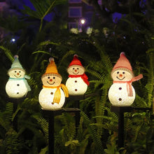 Laden Sie das Bild in den Galerie-Viewer, Wasserdichte Solar Schneemann Lampe