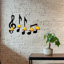 Laden Sie das Bild in den Galerie-Viewer, 🔥Kerzenleuchter mit Musiknoten💡